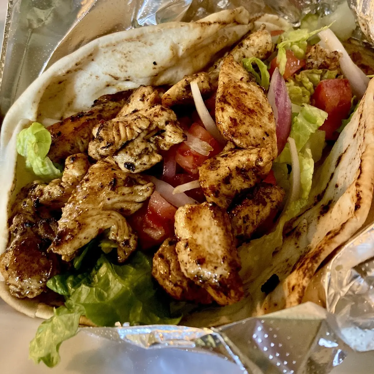 Greek Chicken Pita