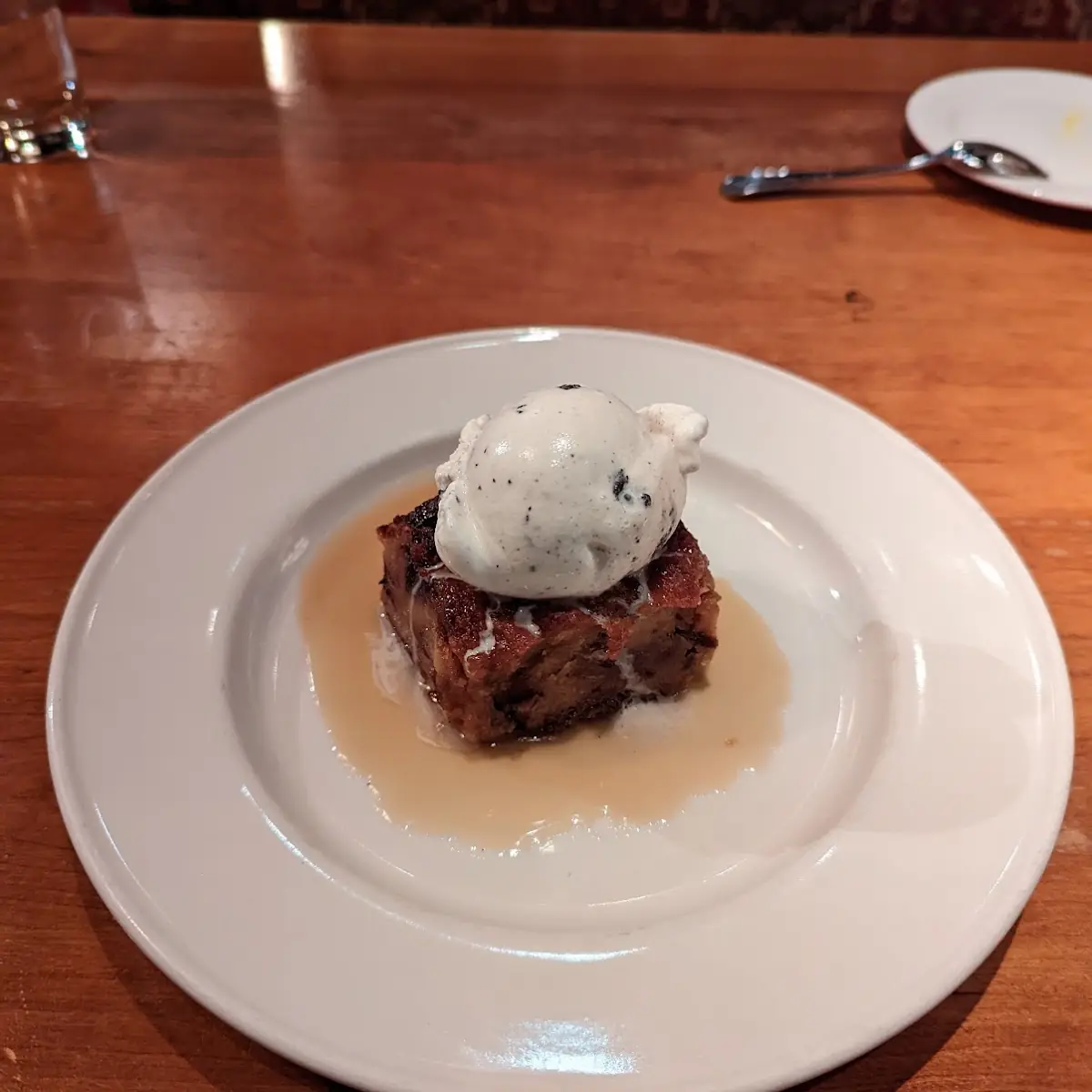 Bourbon Chocolate Chip Bread Pudding