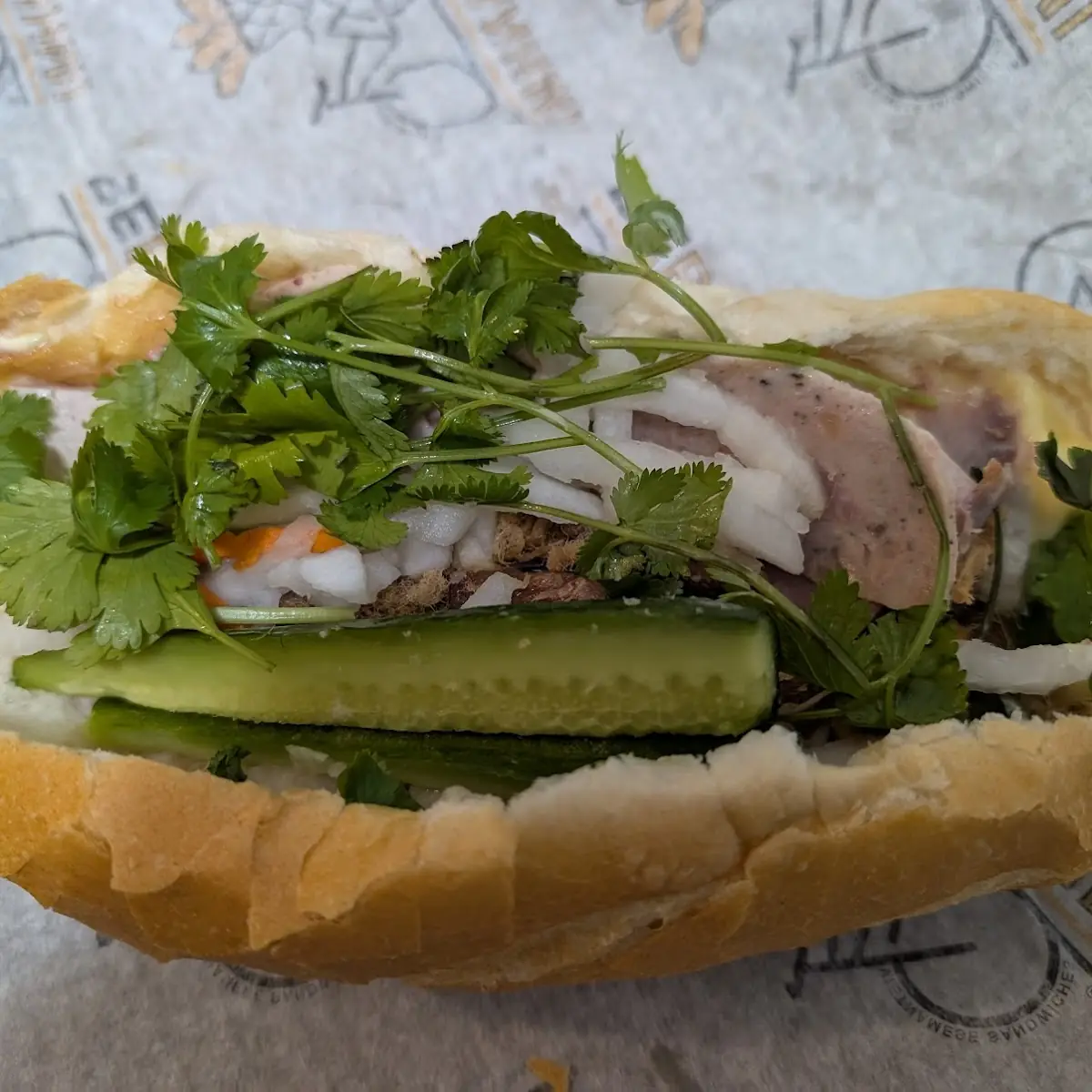 Classic Vietnamese Banh MI Sandwich