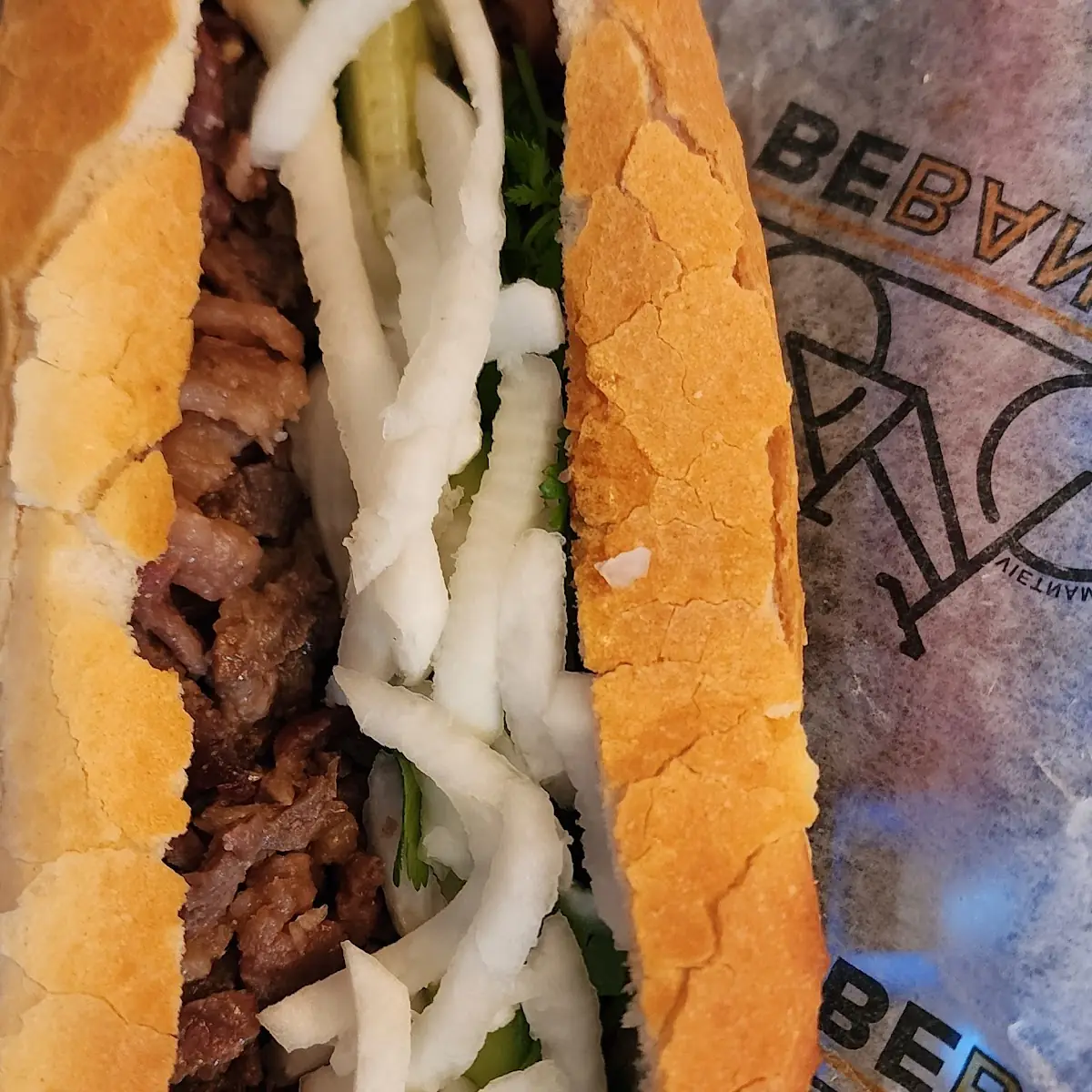 kbbq Beef Banh MI