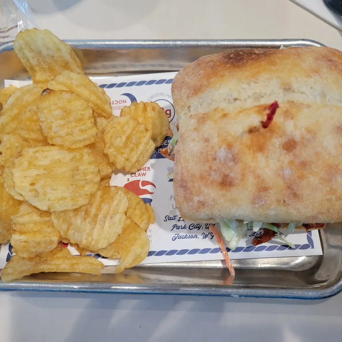 Blueberry BBQ Chicken Sandwich