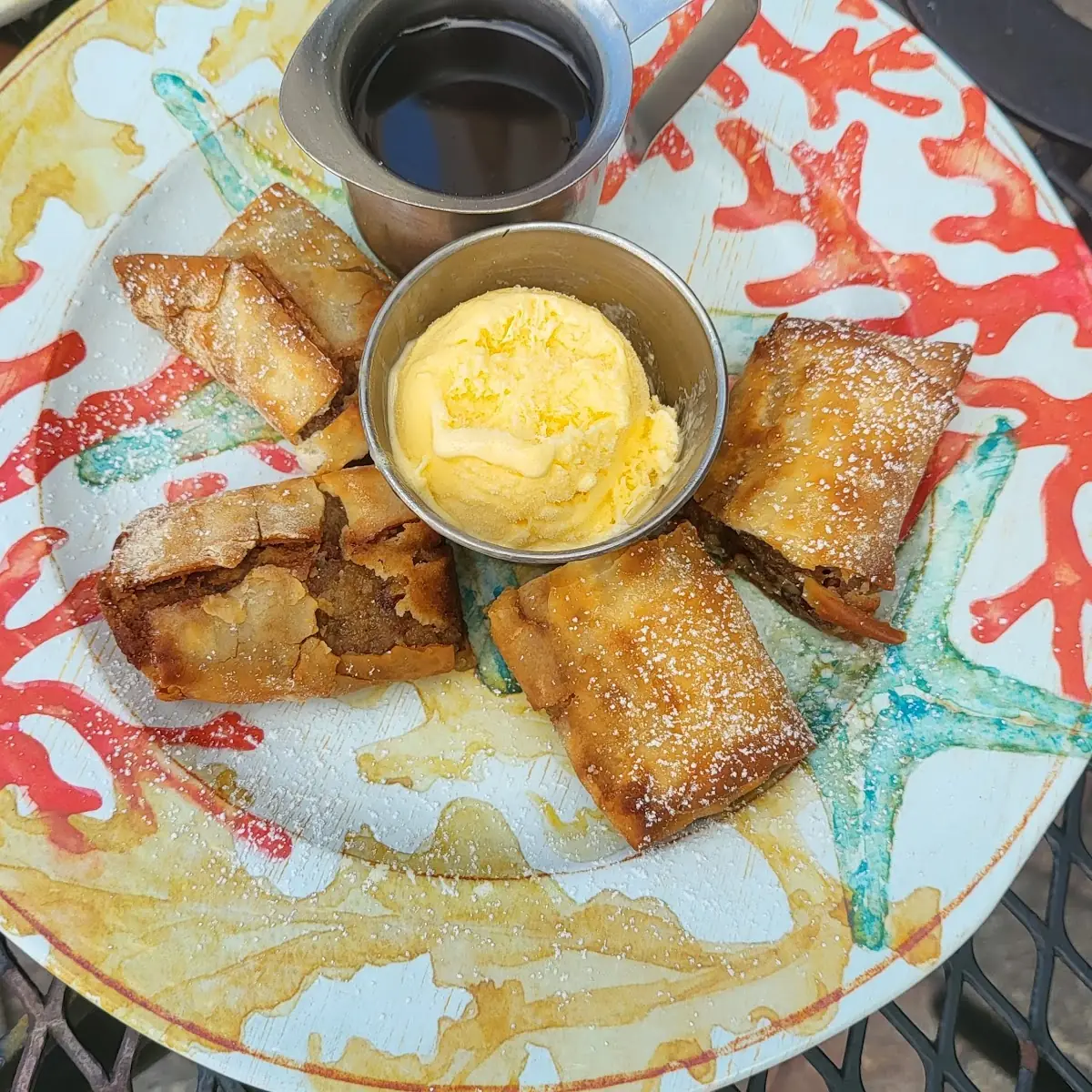 Pecan Pie Eggrolls