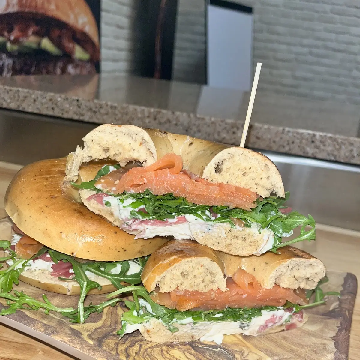 Smoked Salmon Bagel