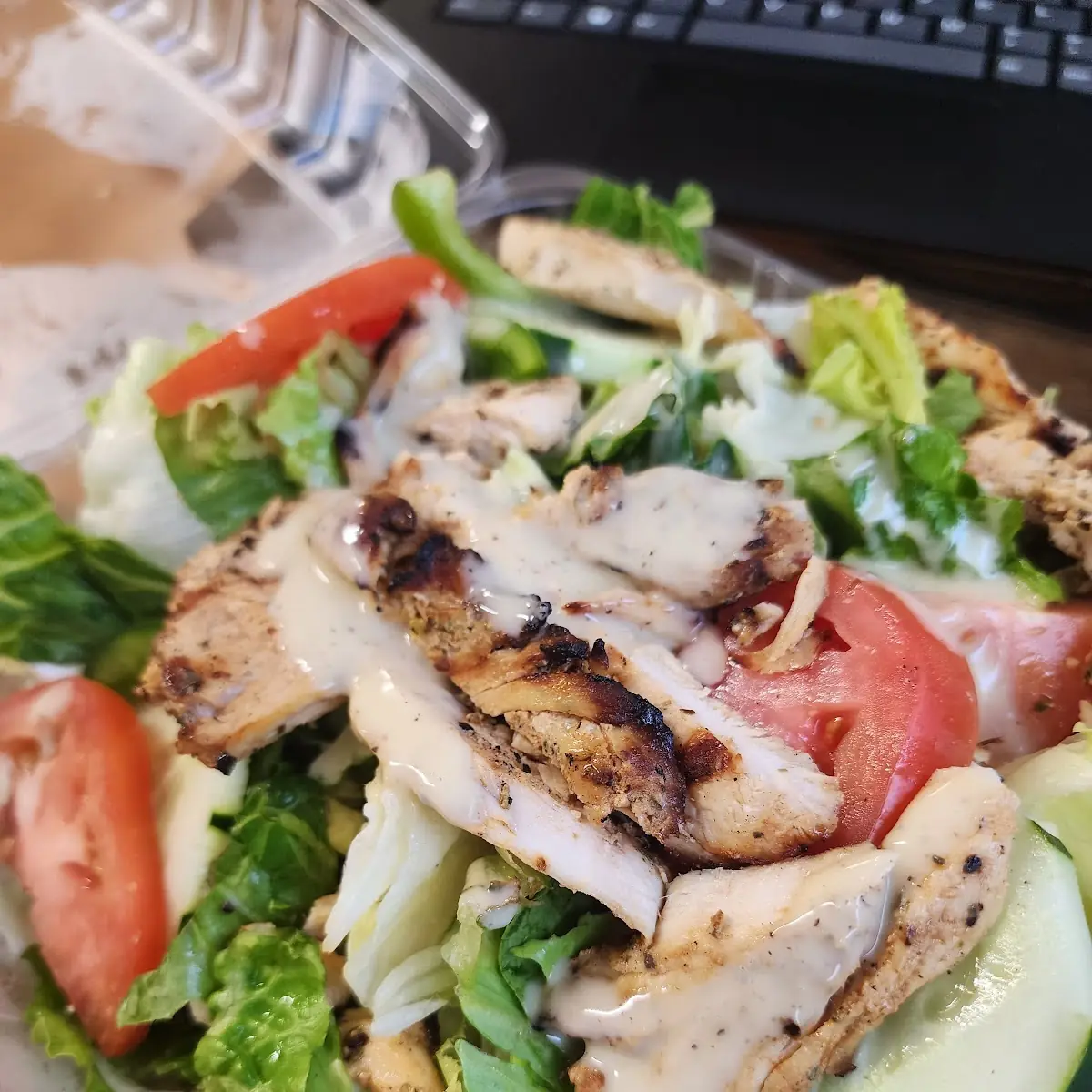 Grilled Chicken Salad Pita Bread ★★★★★