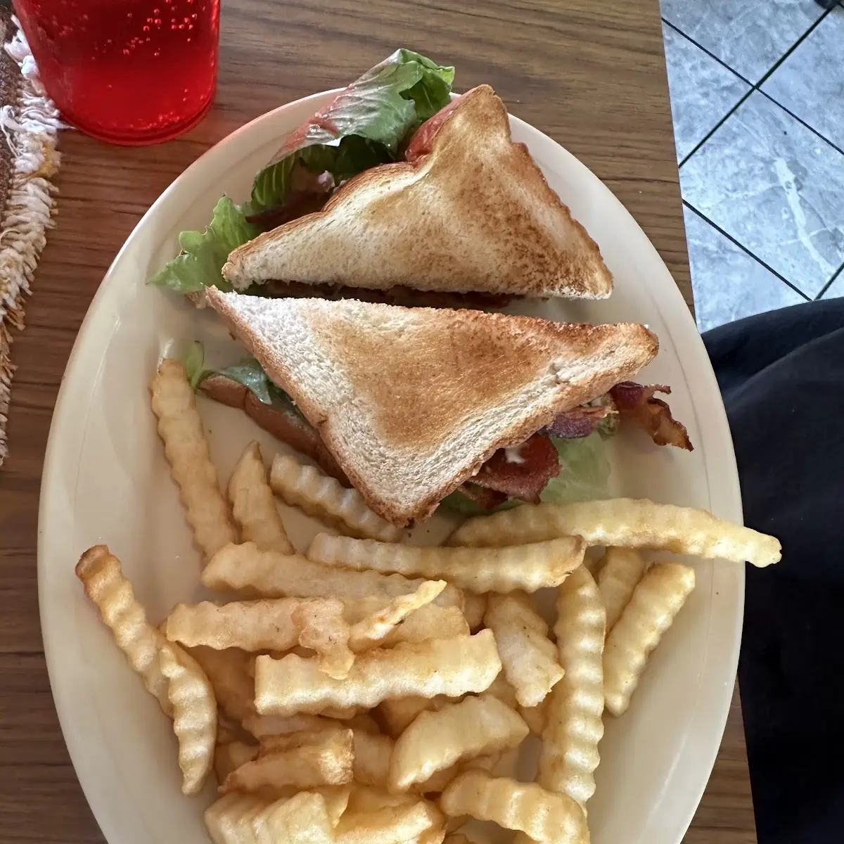 Grilled Cheese and Fries