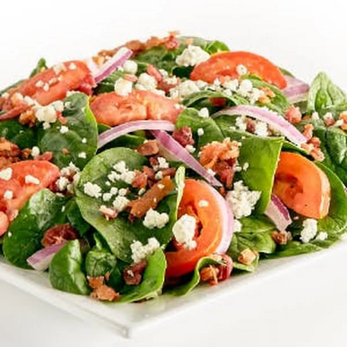 Tomato Spinach Salad