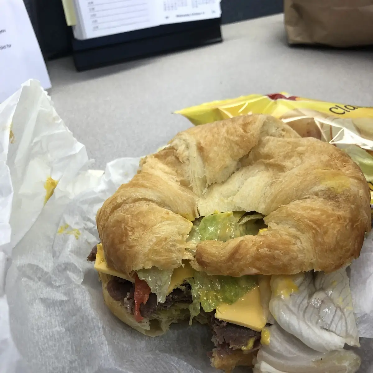 Roast Beef Croissant