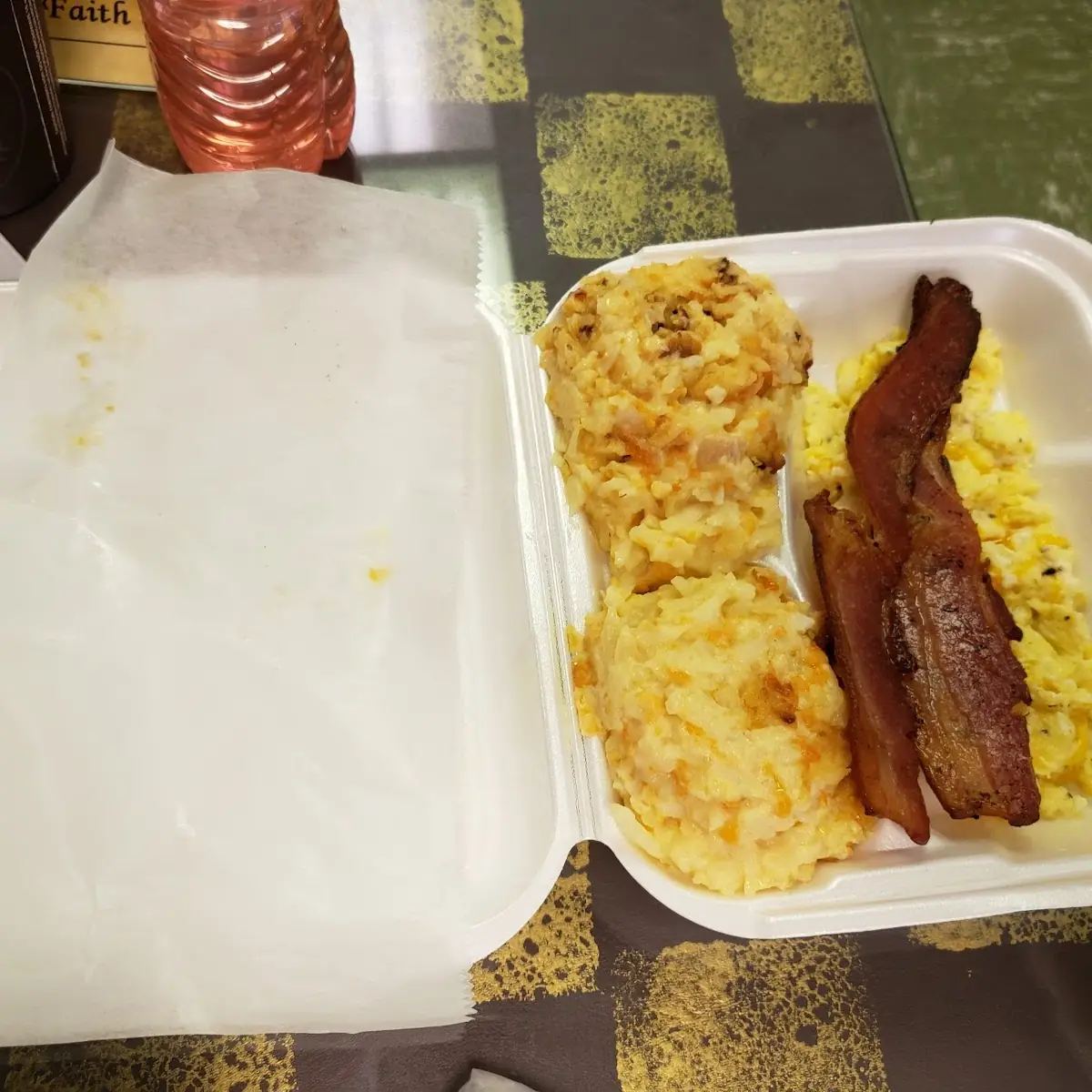 Scrambled Eggs and Bacon