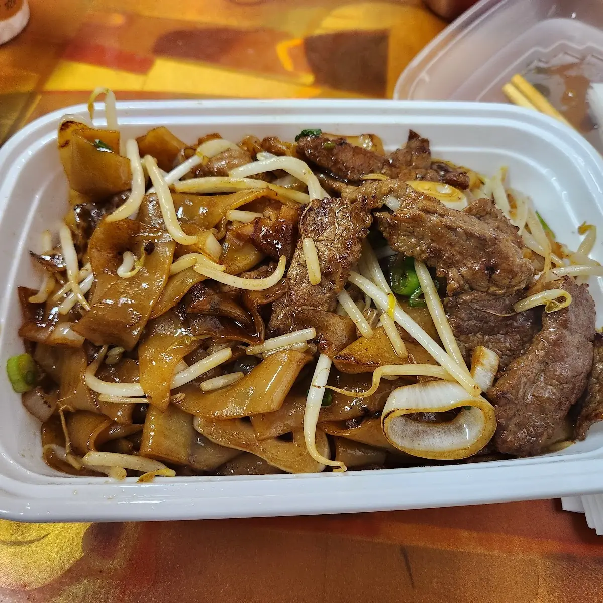 Sate Beef Chow Fun