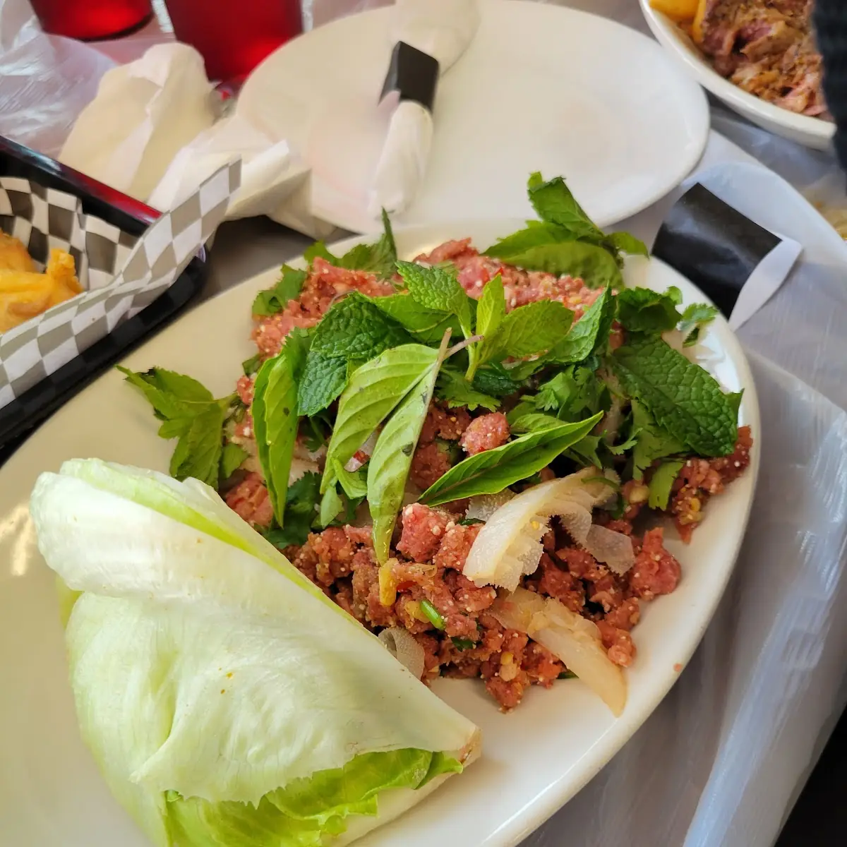 Raw Beef Laab