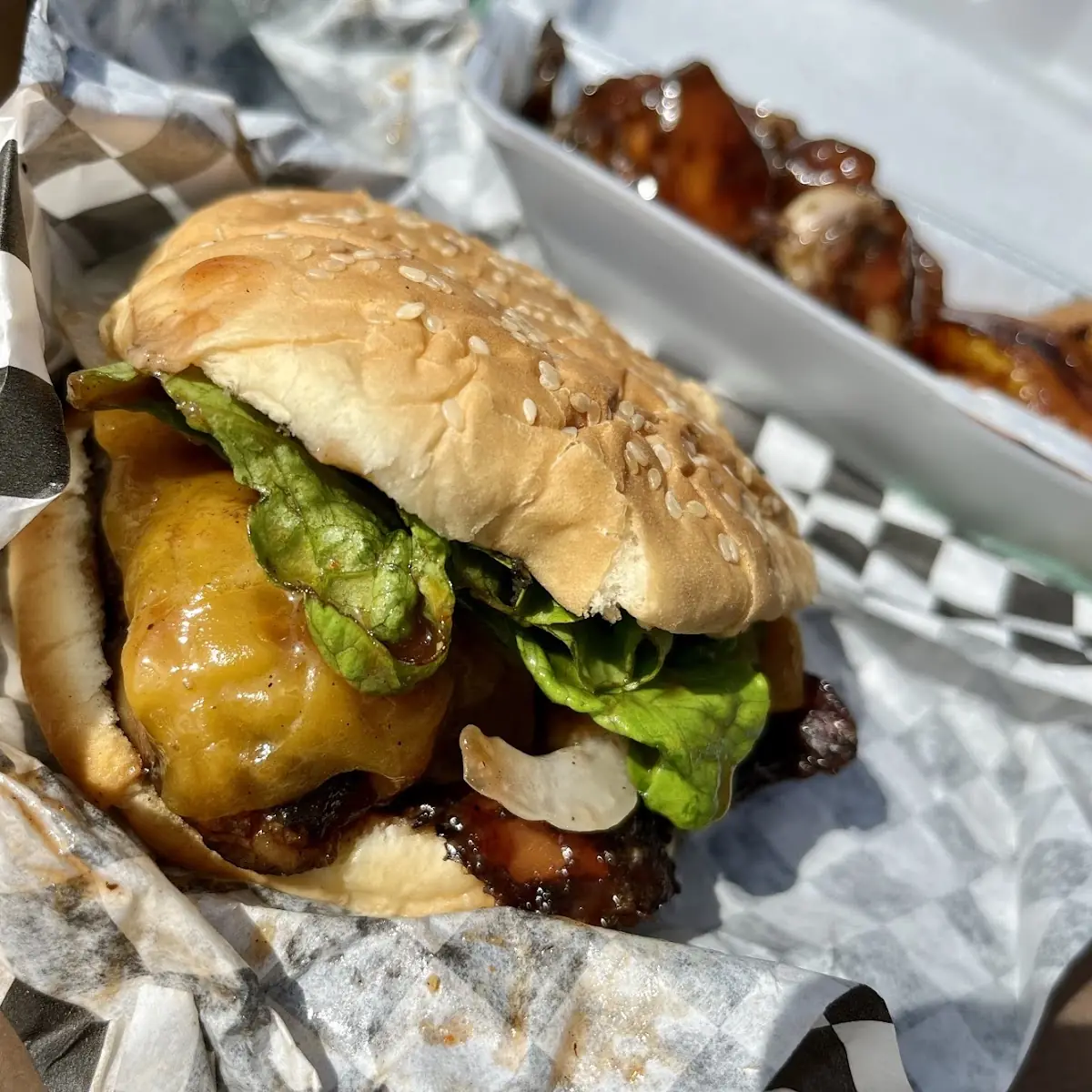 Jerk Chicken Sandwich Combo