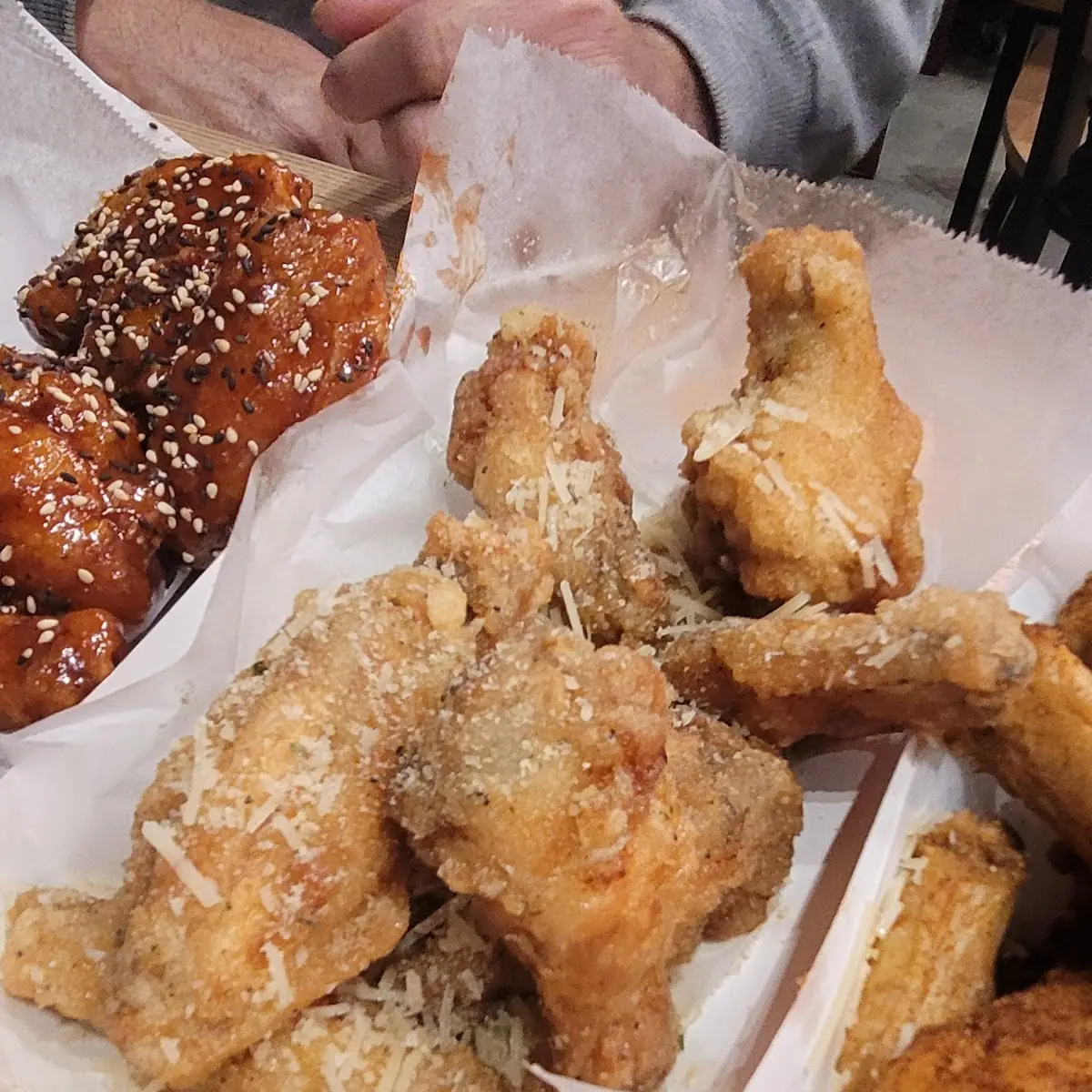 Garlic Parmesan Wings