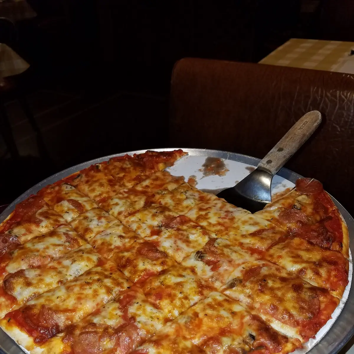 Pepperoni and Mushroom Pizza