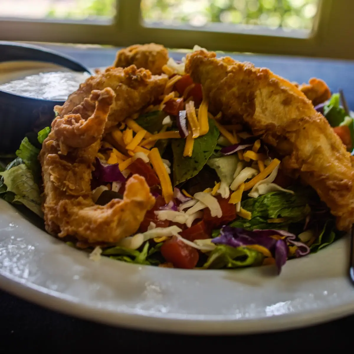 Crispy Chicken Salad