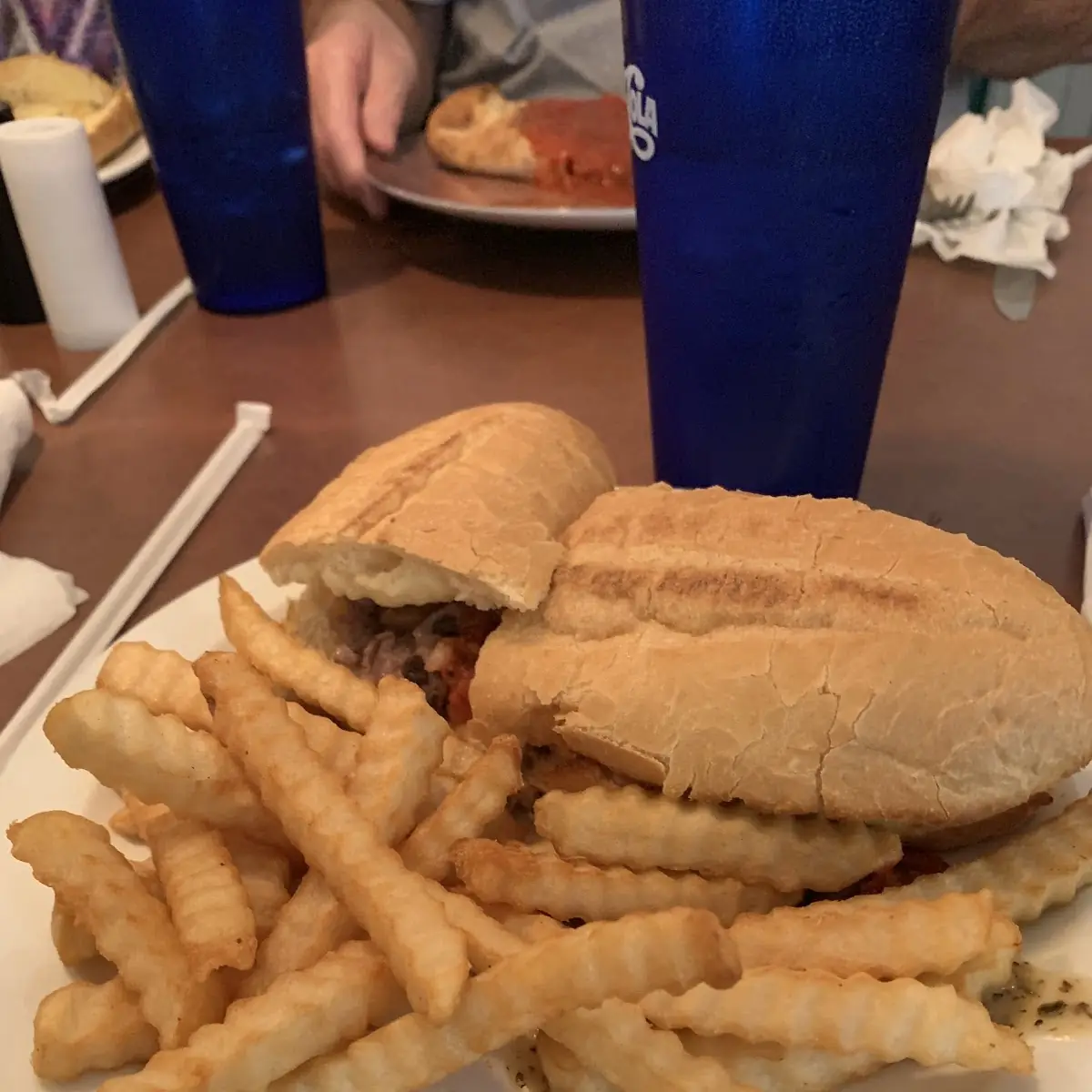 Cheese Steak w Fries