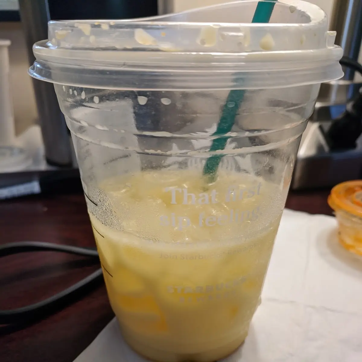 Iced Golden Ginger Drink