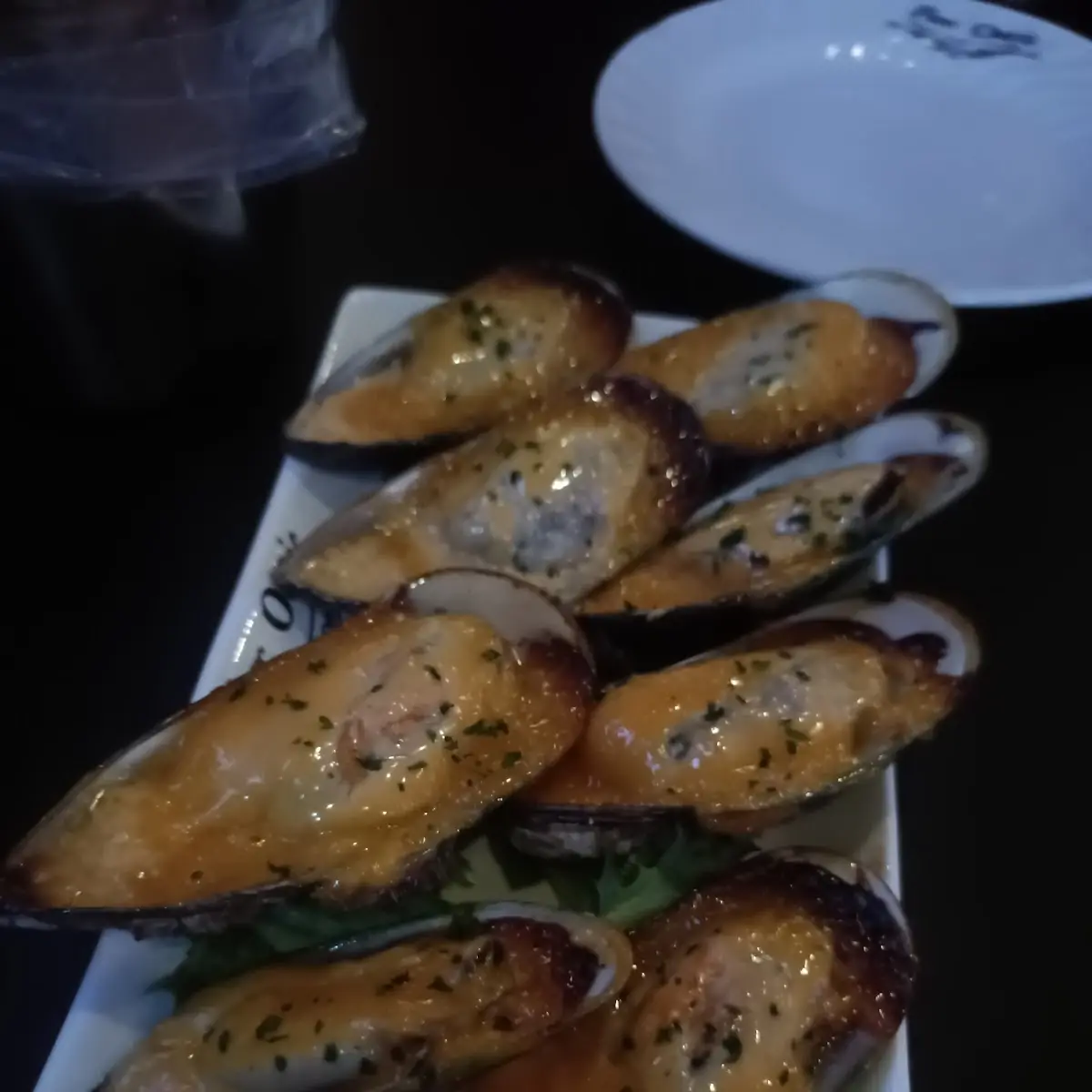 Baked Mussels