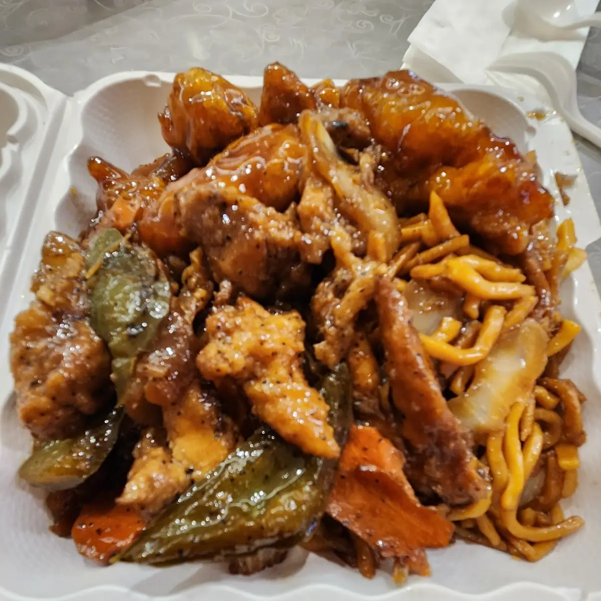 Combo 2 with Black Pepper Chicken