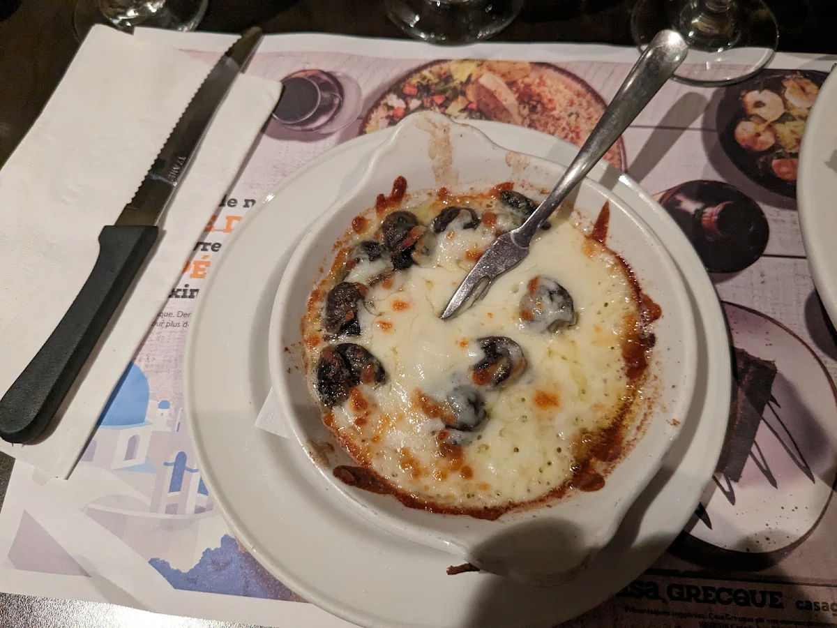 Escargots Gratinés