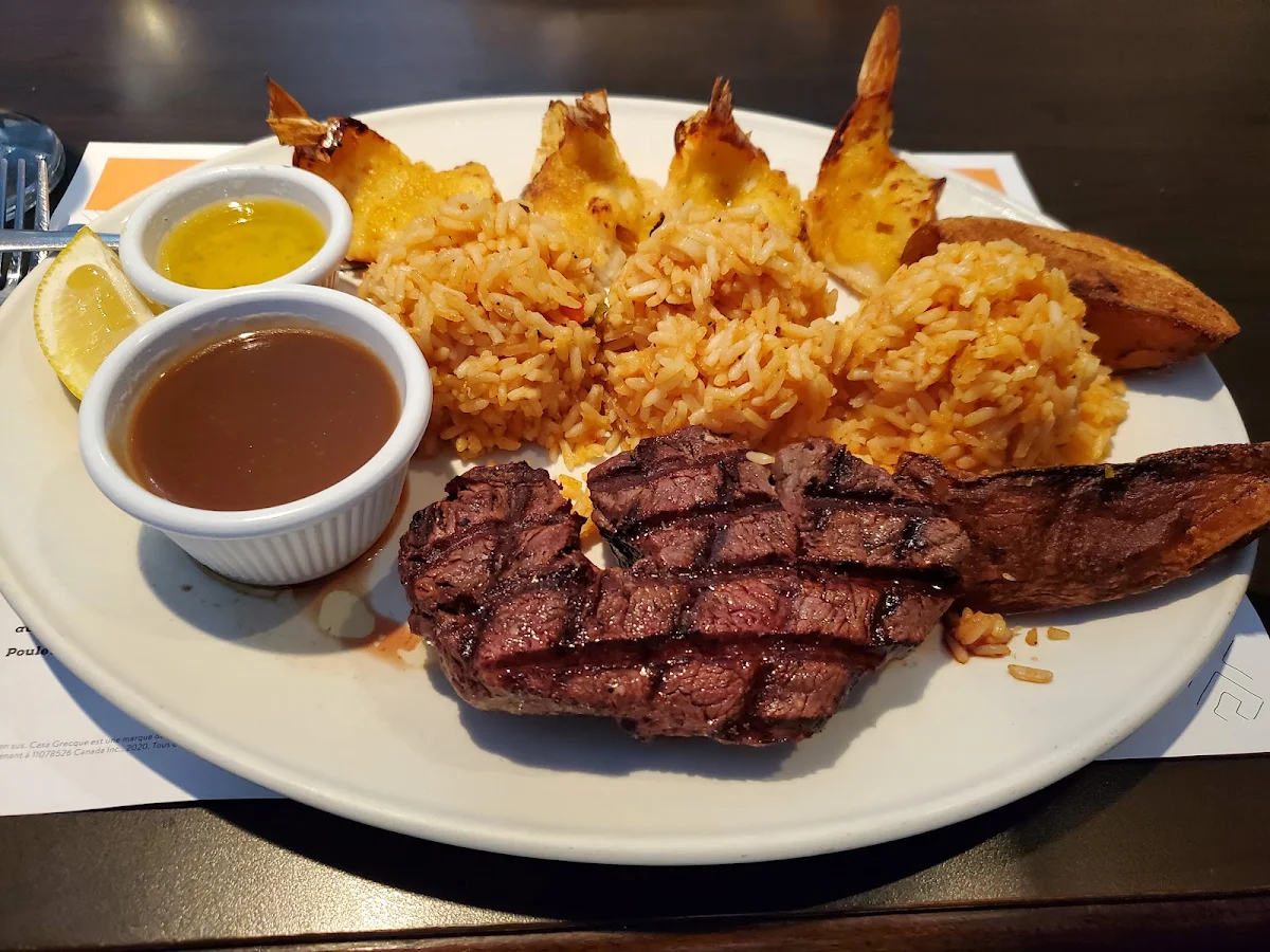 Filet Mignon Et Crevette Papillon