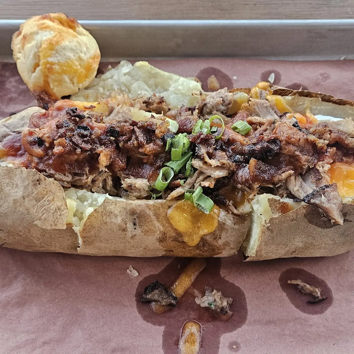 Pulled Pork Baked Potato