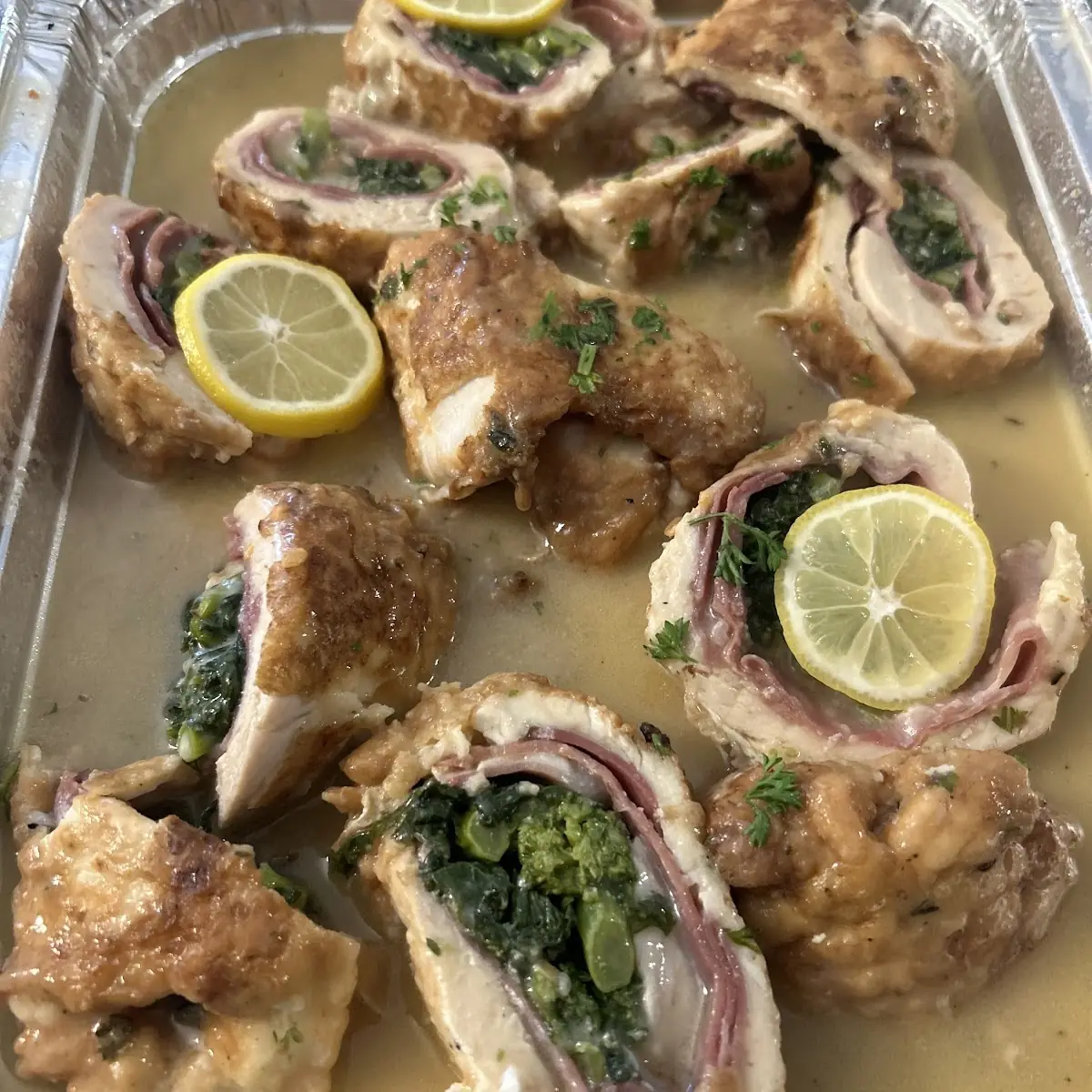 Stuffed Chicken Rollatini