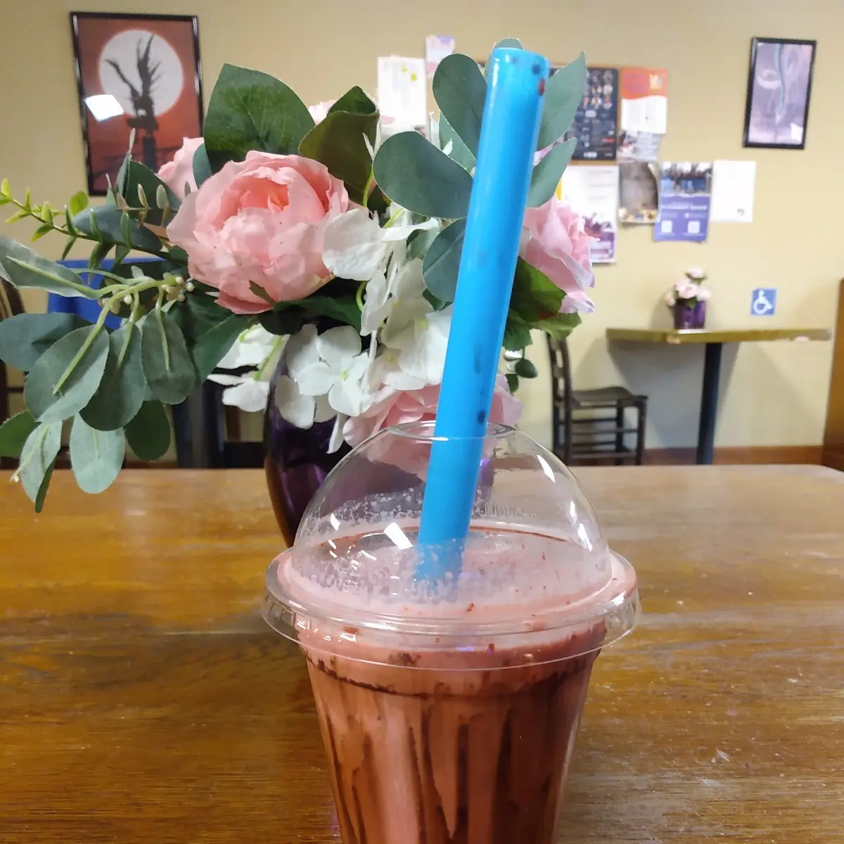 Red Velvet Boba Tea