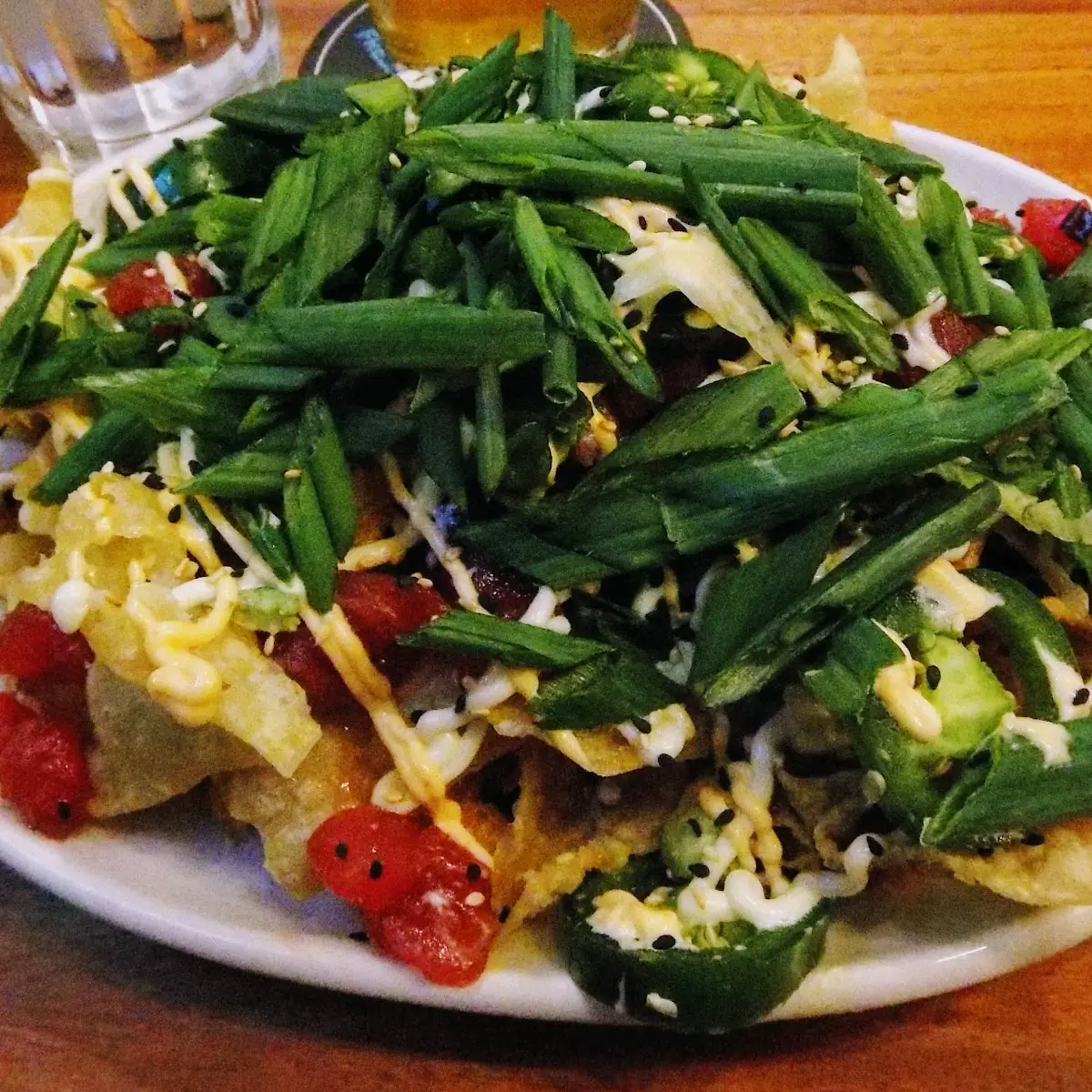 Ahi Poke Nachos