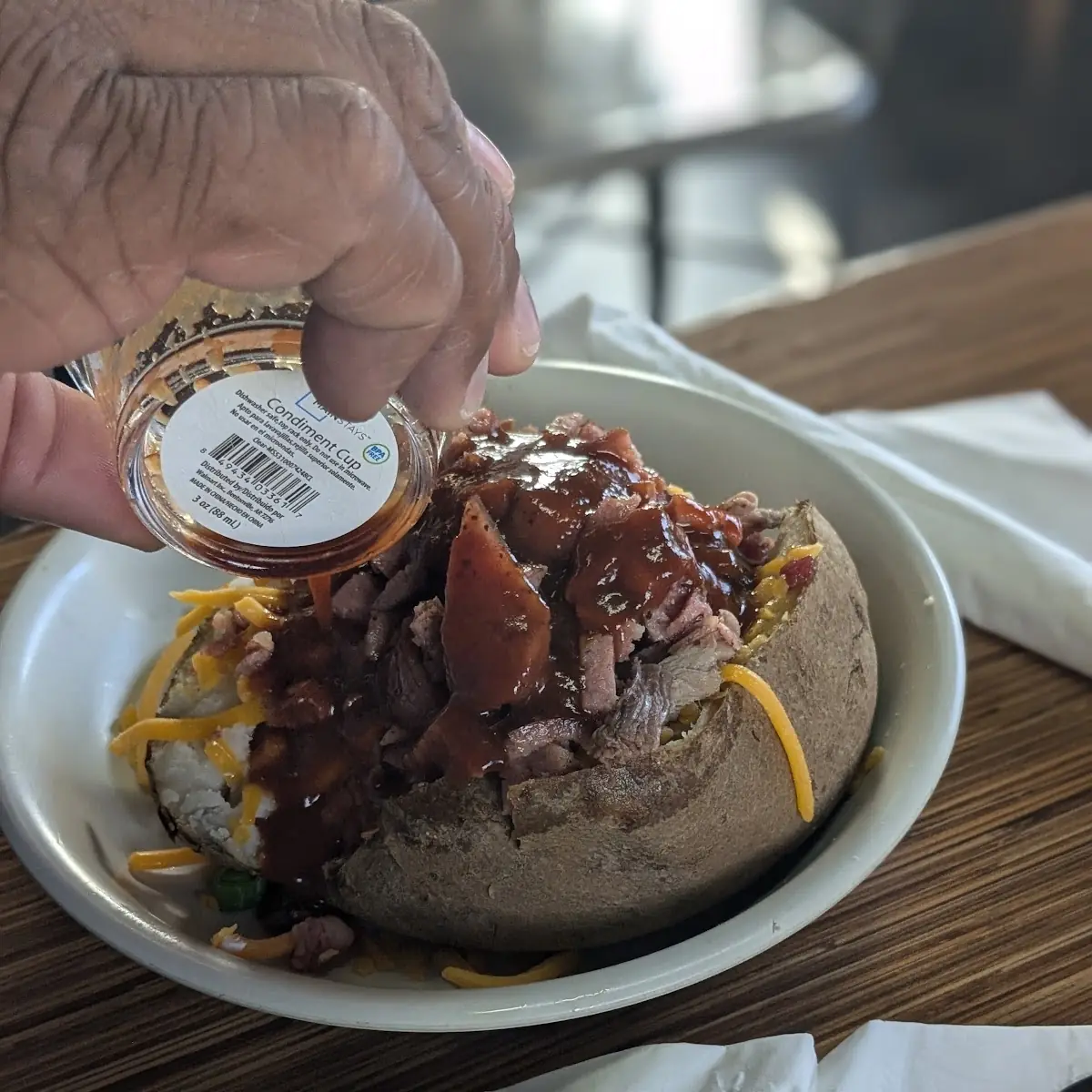 Chopped BBQ Sandwich