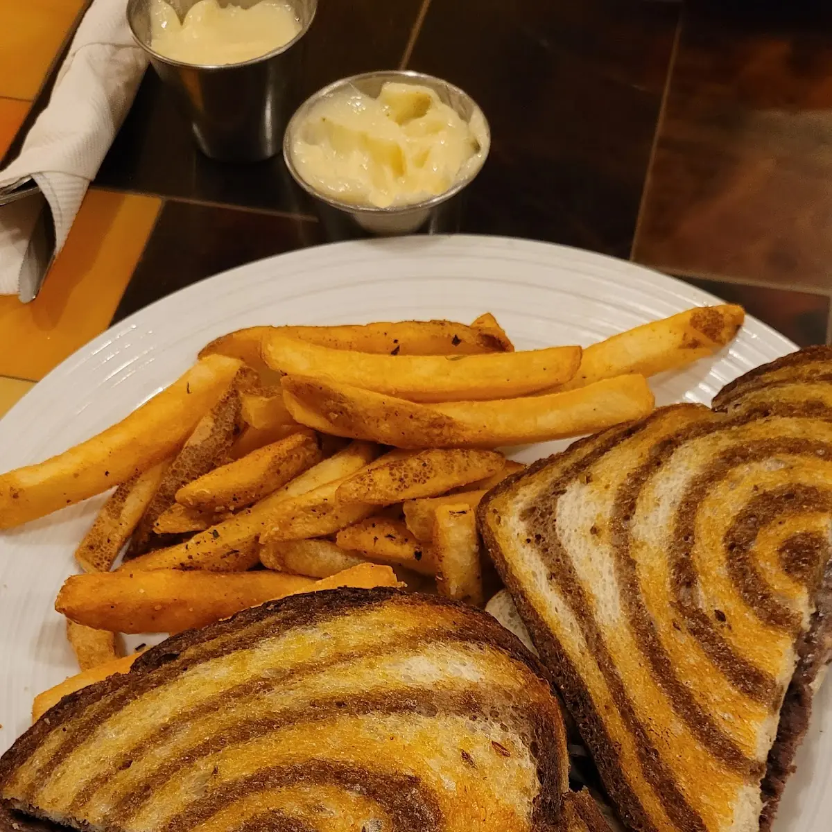 Patty Melt & Fries