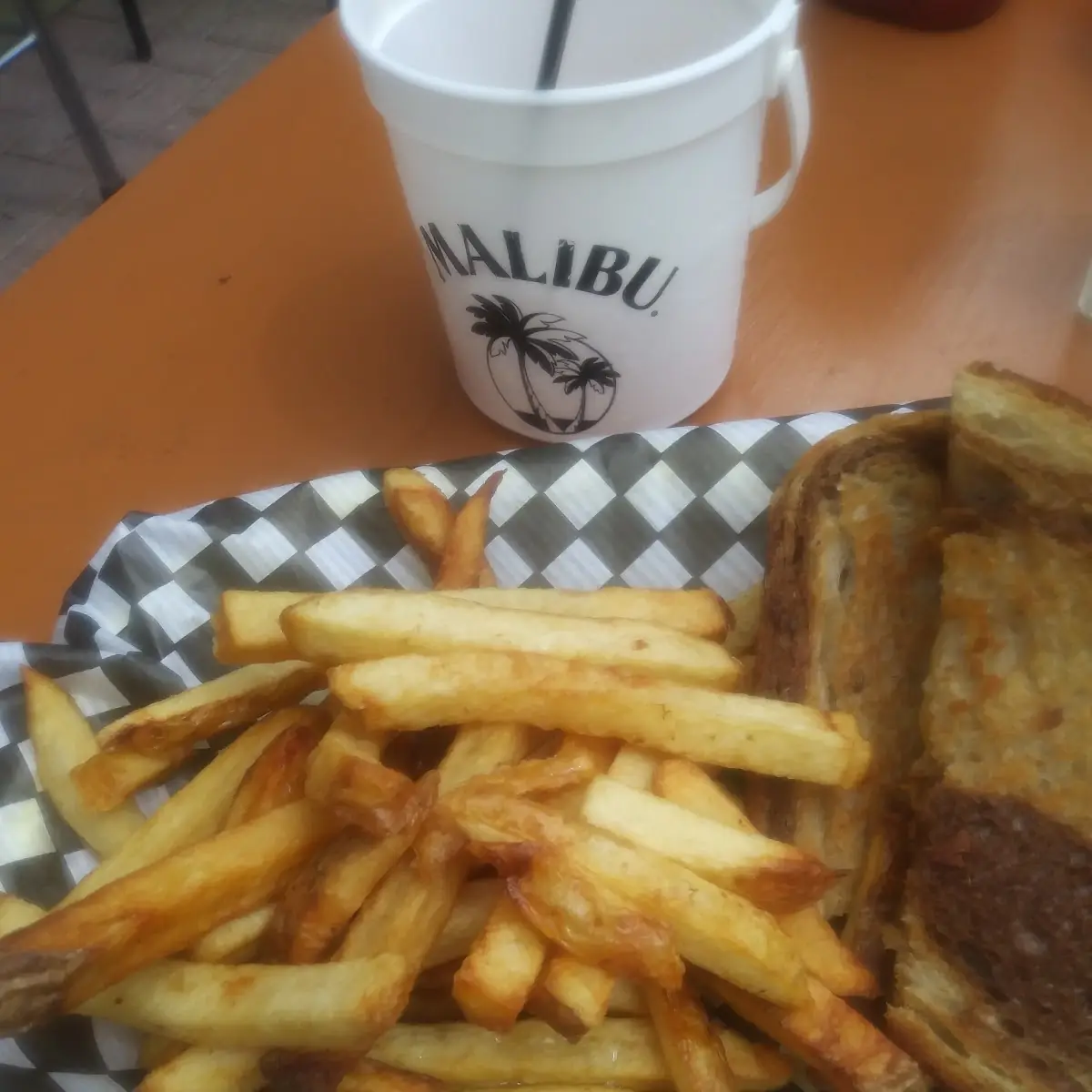 Grilled Cheese and Fries 2