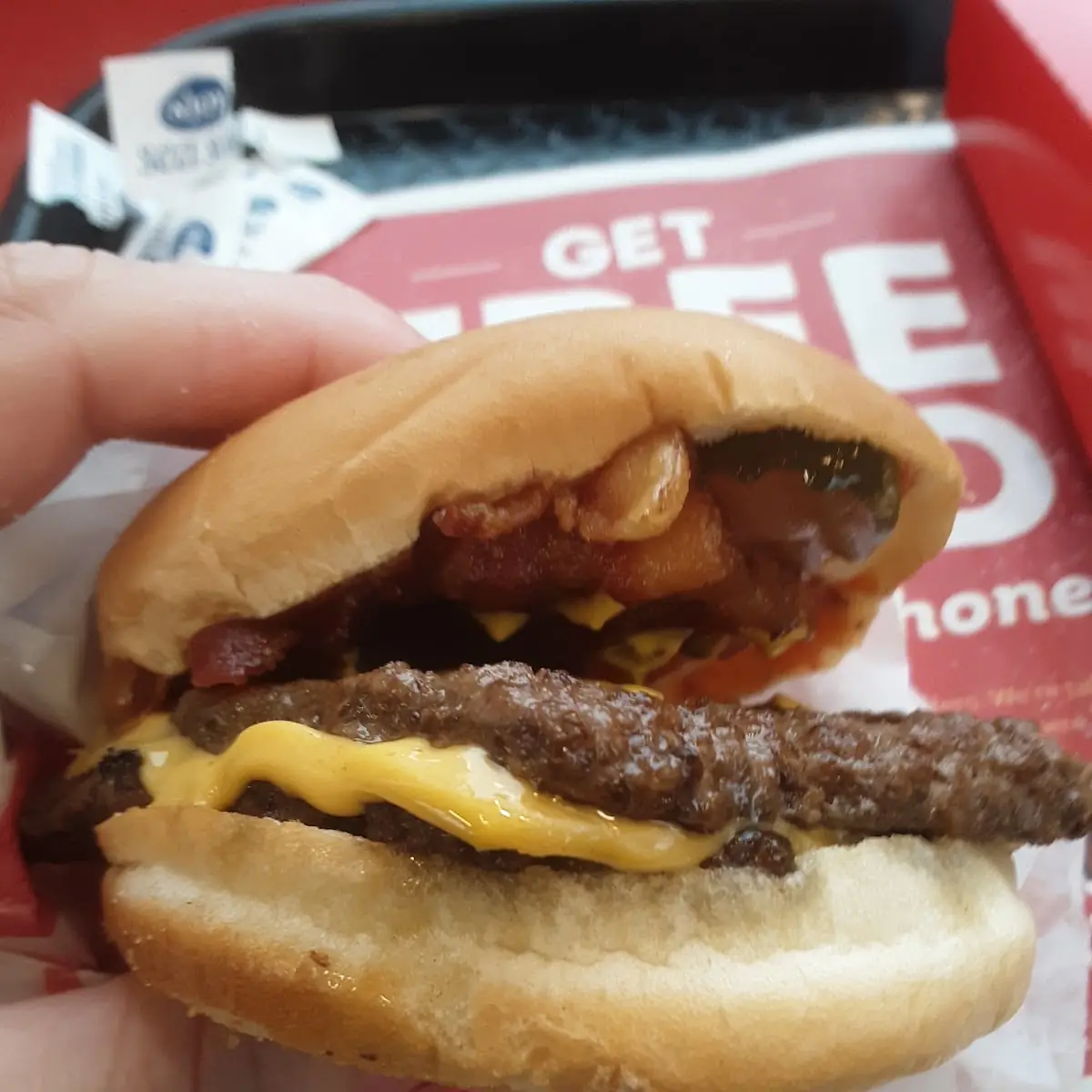 Bacon Double Stack Burger