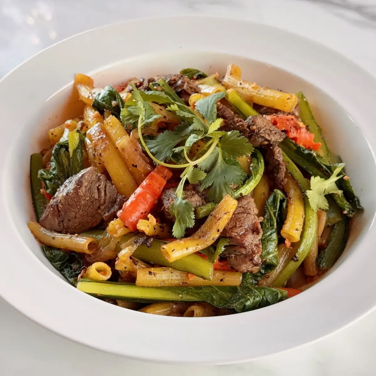 Nui Xào Bò