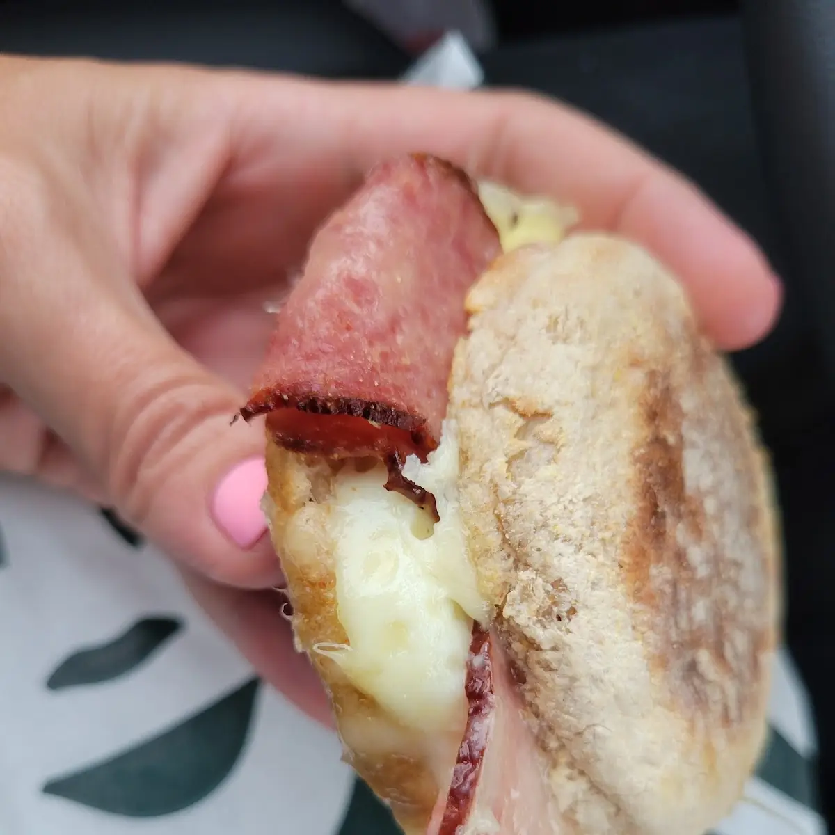 Turkey Bacon Cheddar & Egg White Sandwich
