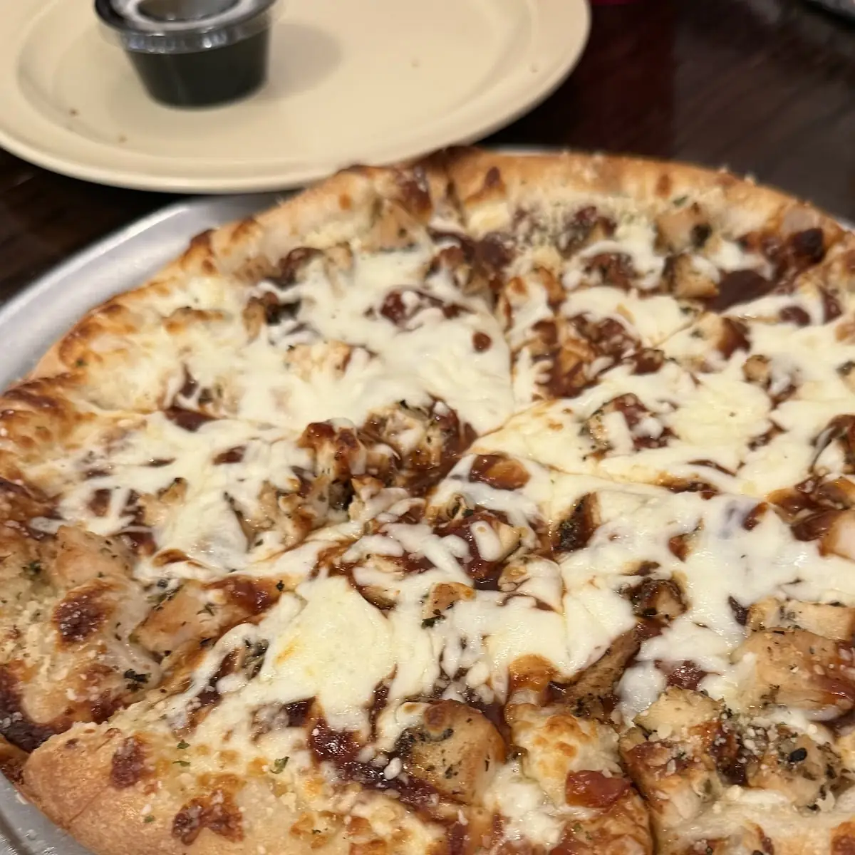 Large BBQ Chicken Pizza