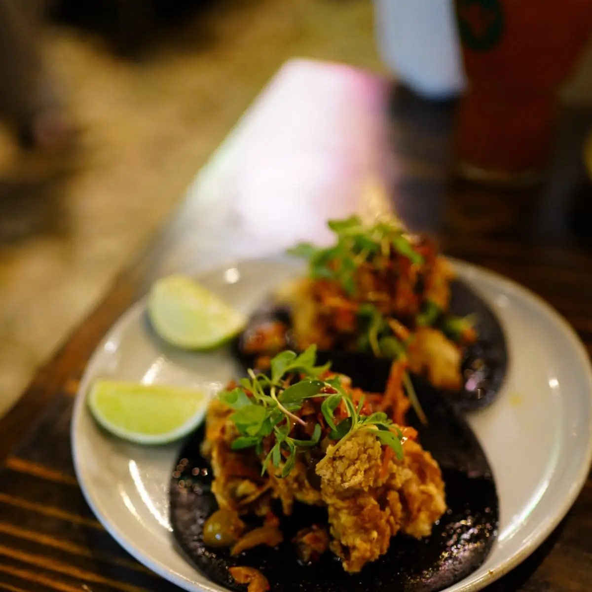 Oyster Tacos