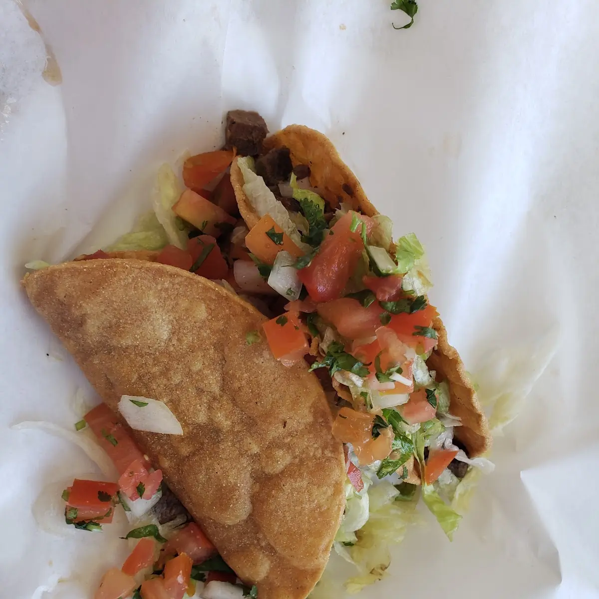 Carne Asada Crunchy Tacos
