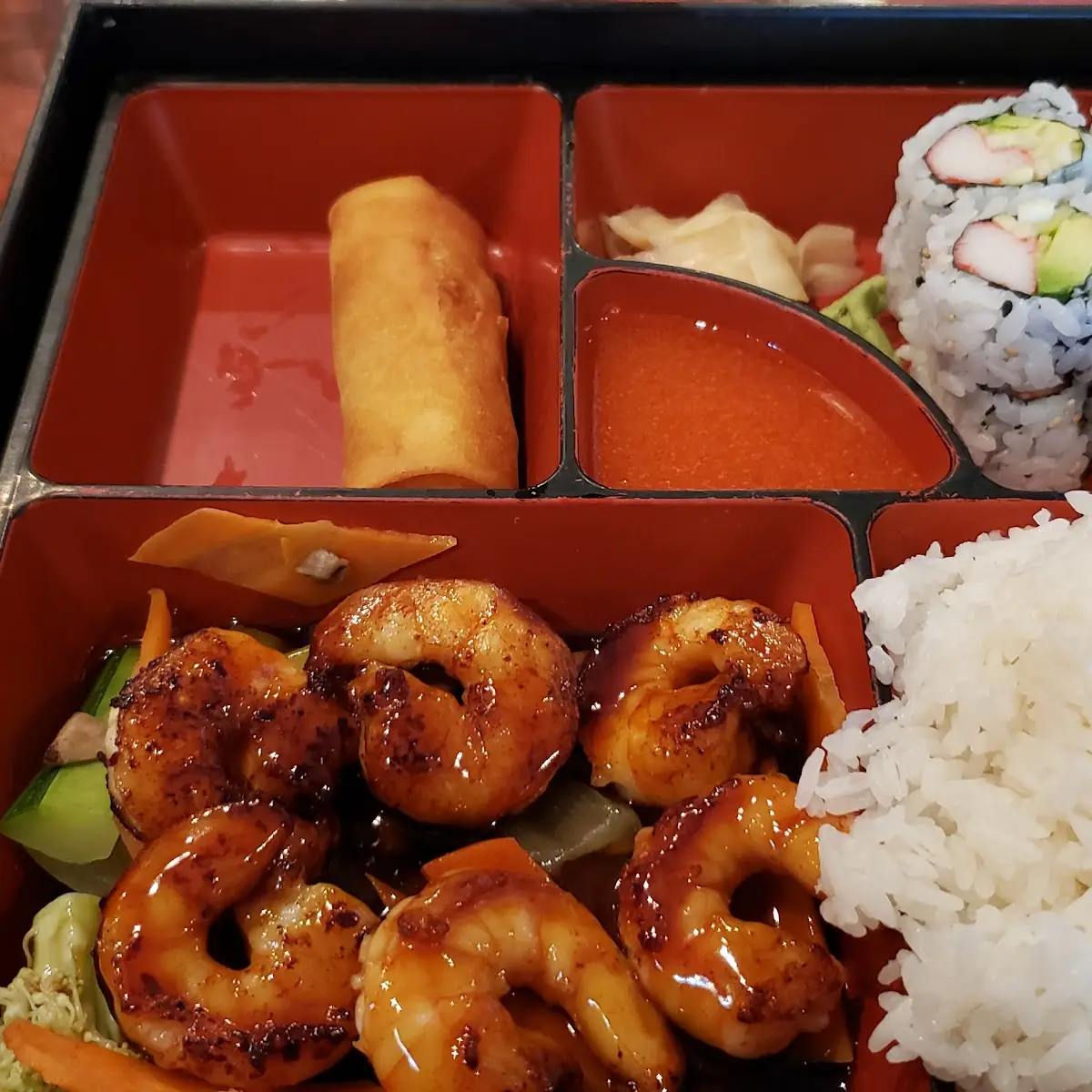 Shrimp Bento Box