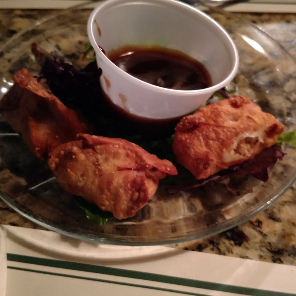 Chicken Cheesesteak Wontons
