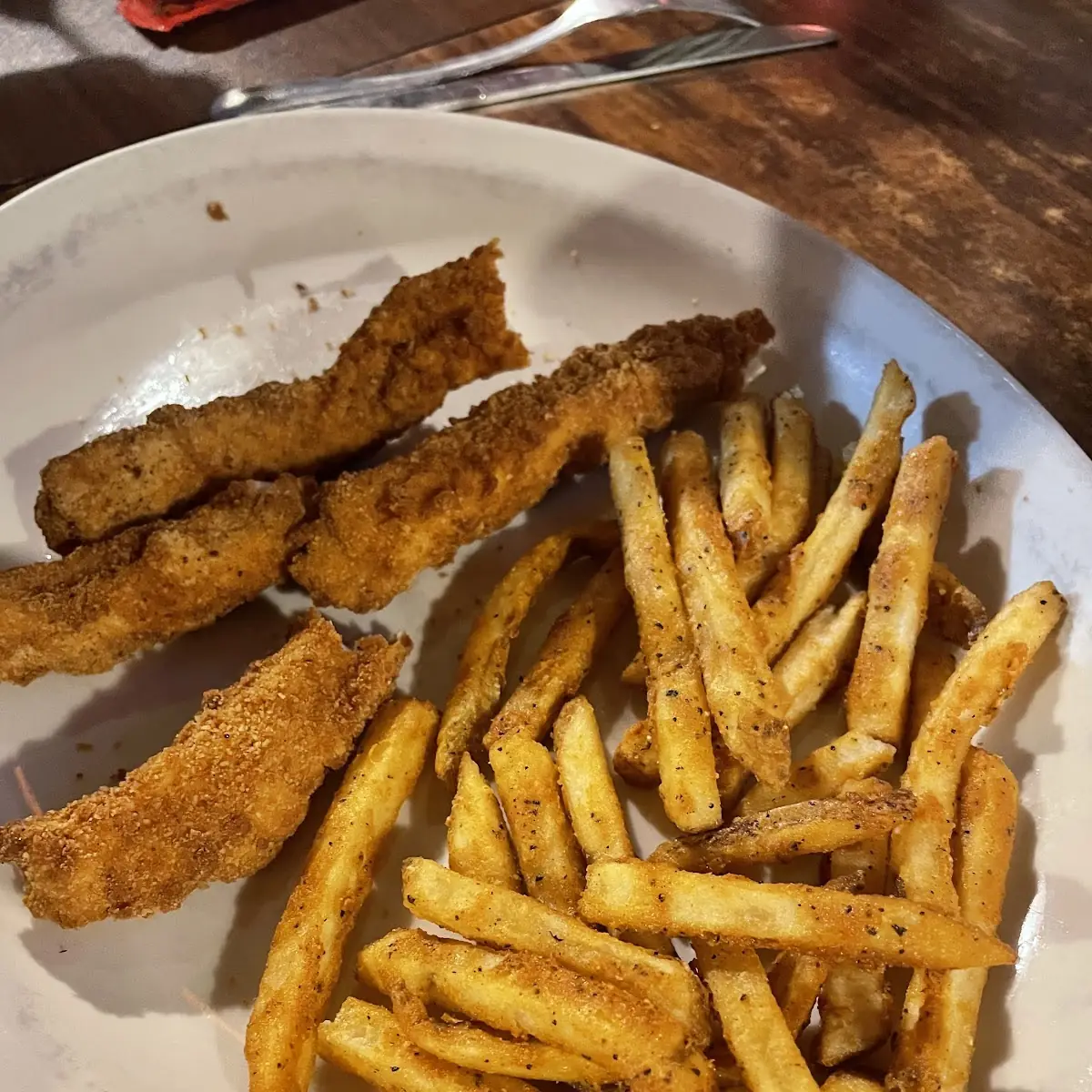 Chicken Fingers with Fries