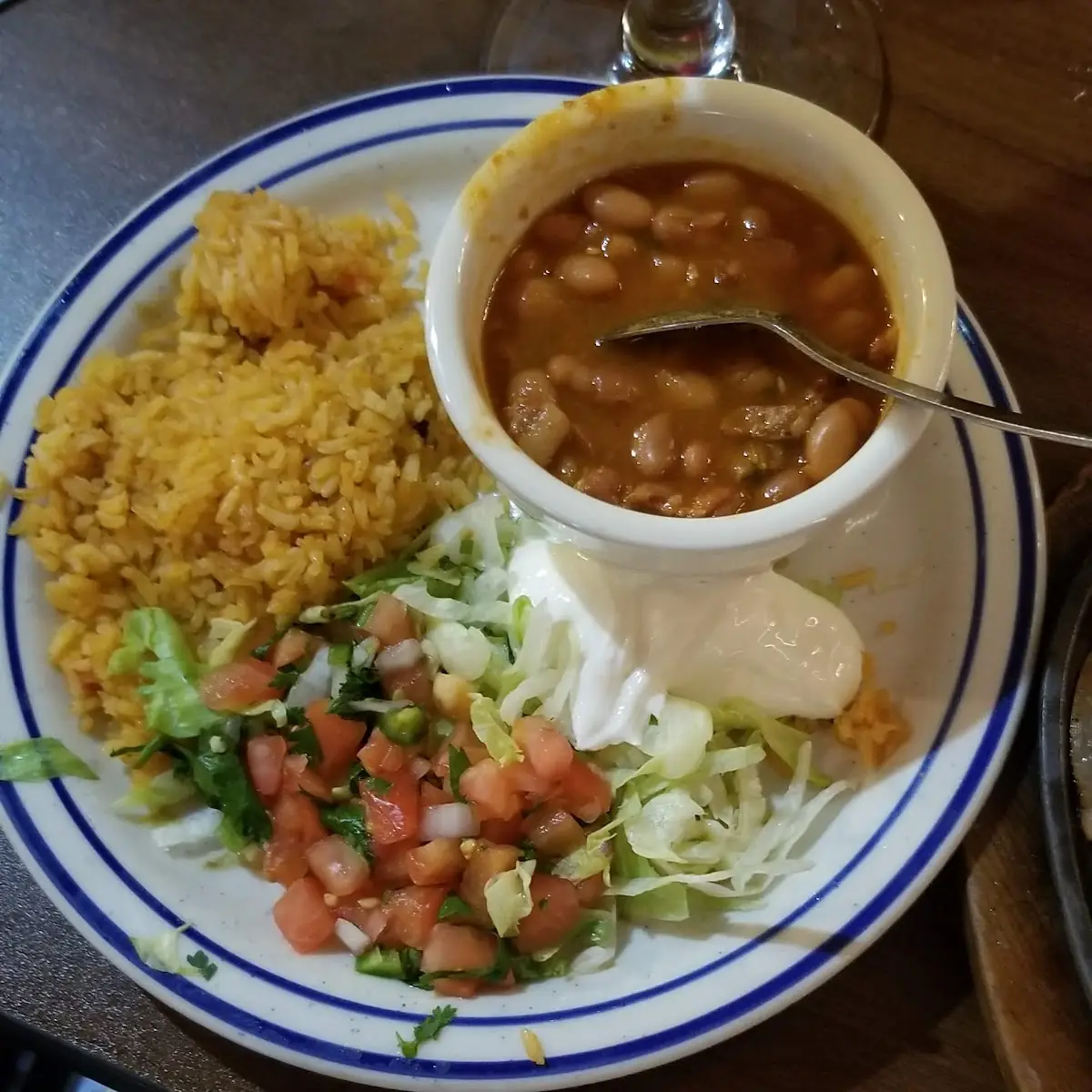 Rice Beans Salad Toppings for Fajitas