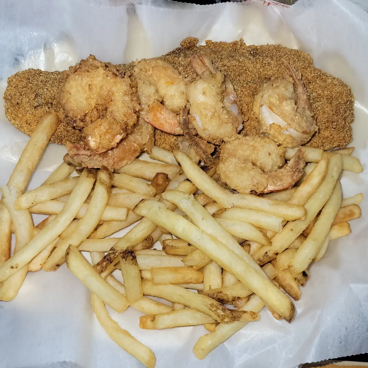 Shrimp Basket with Fries