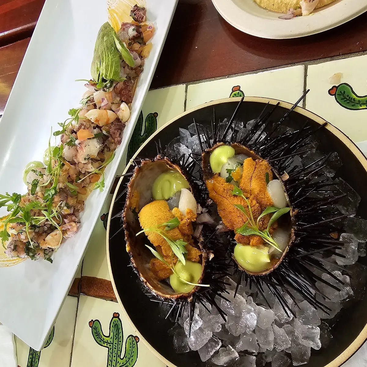 Wild Local Fish & Uni Ceviche