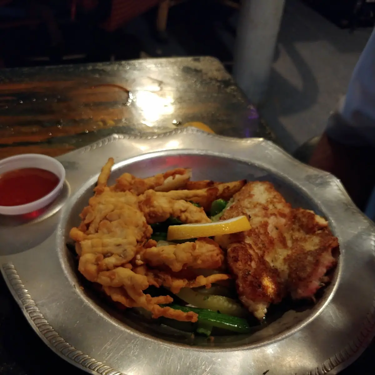Soft Shell Crab and Crabcake