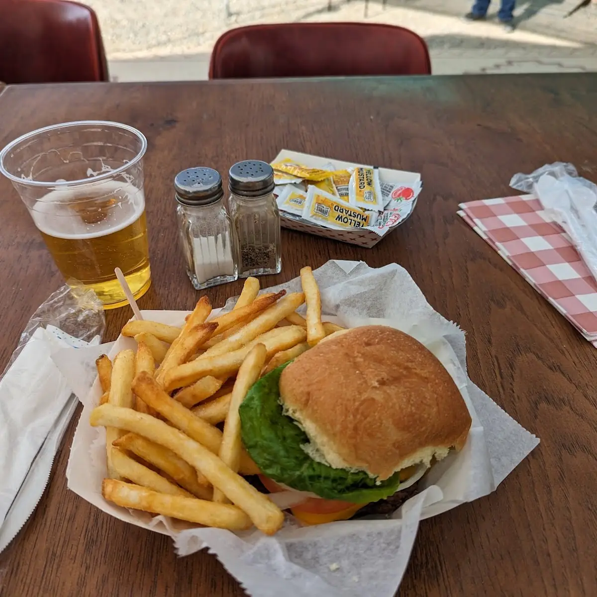 Burger and Fries Done Right