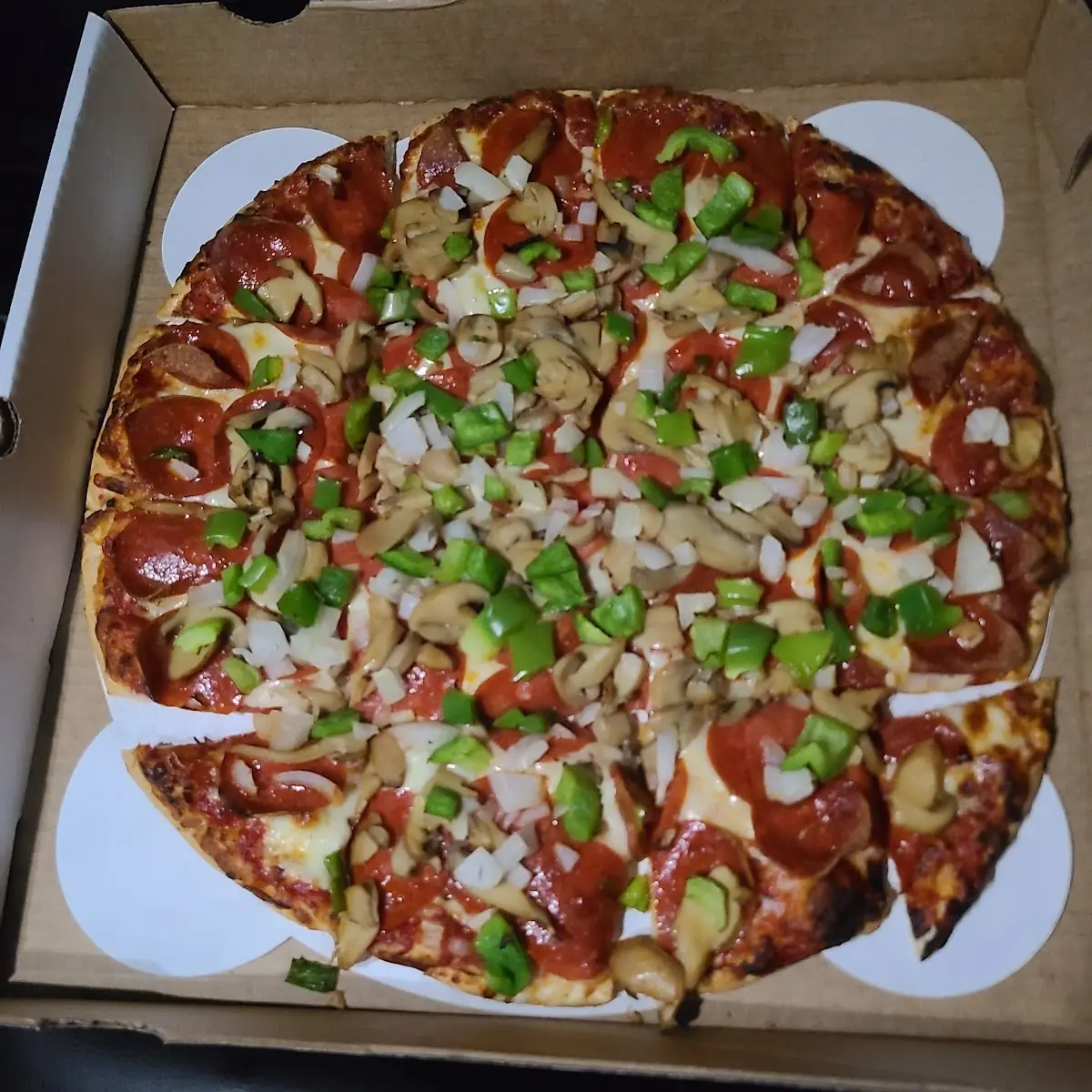 Pep Cheese Onion Green Pep