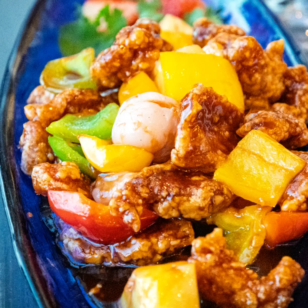 Stir-Fried Pork Ribs with Orange Peel