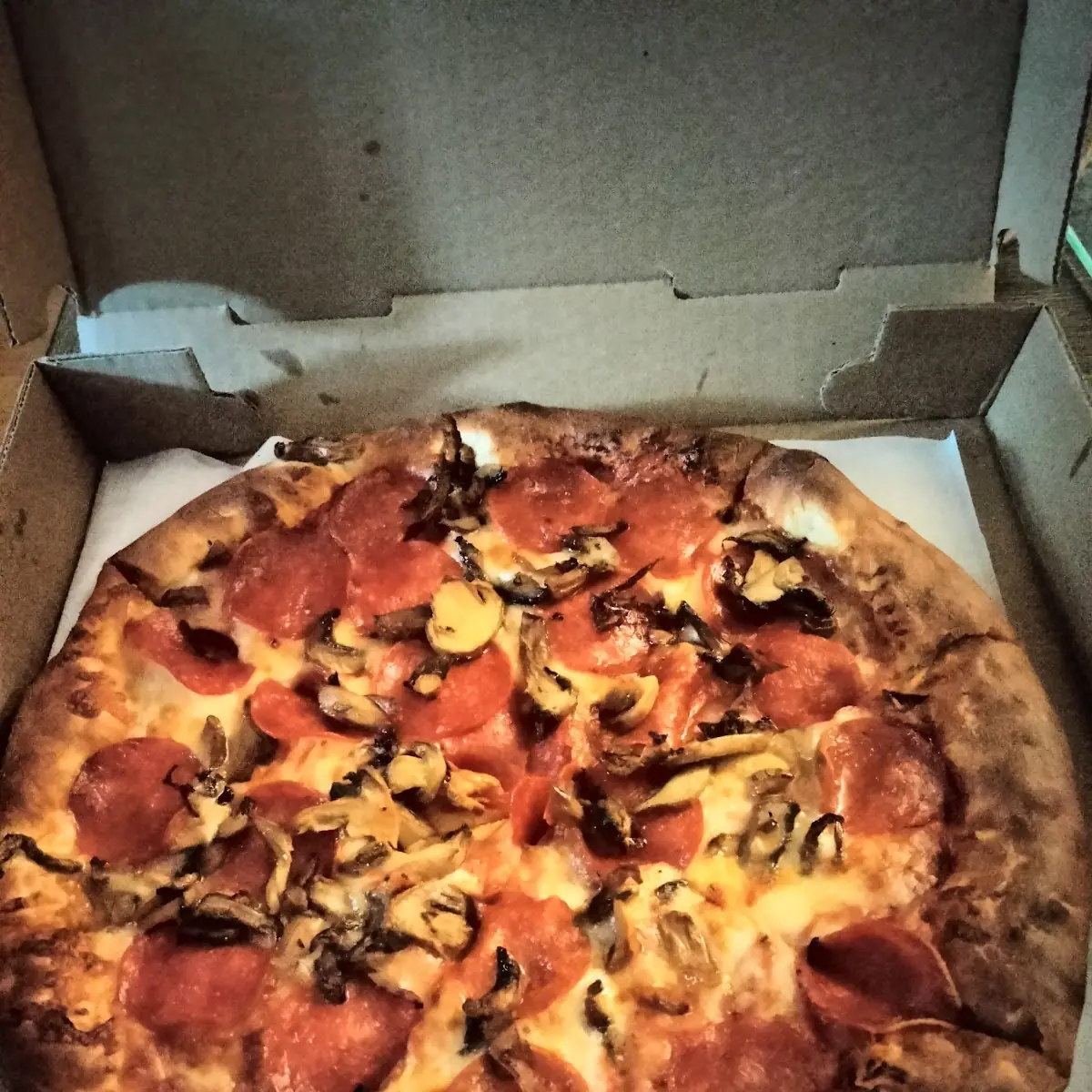 Pepperoni Mushroom Pizza