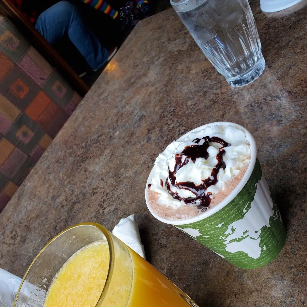 Hot Chocolate Orange Juice