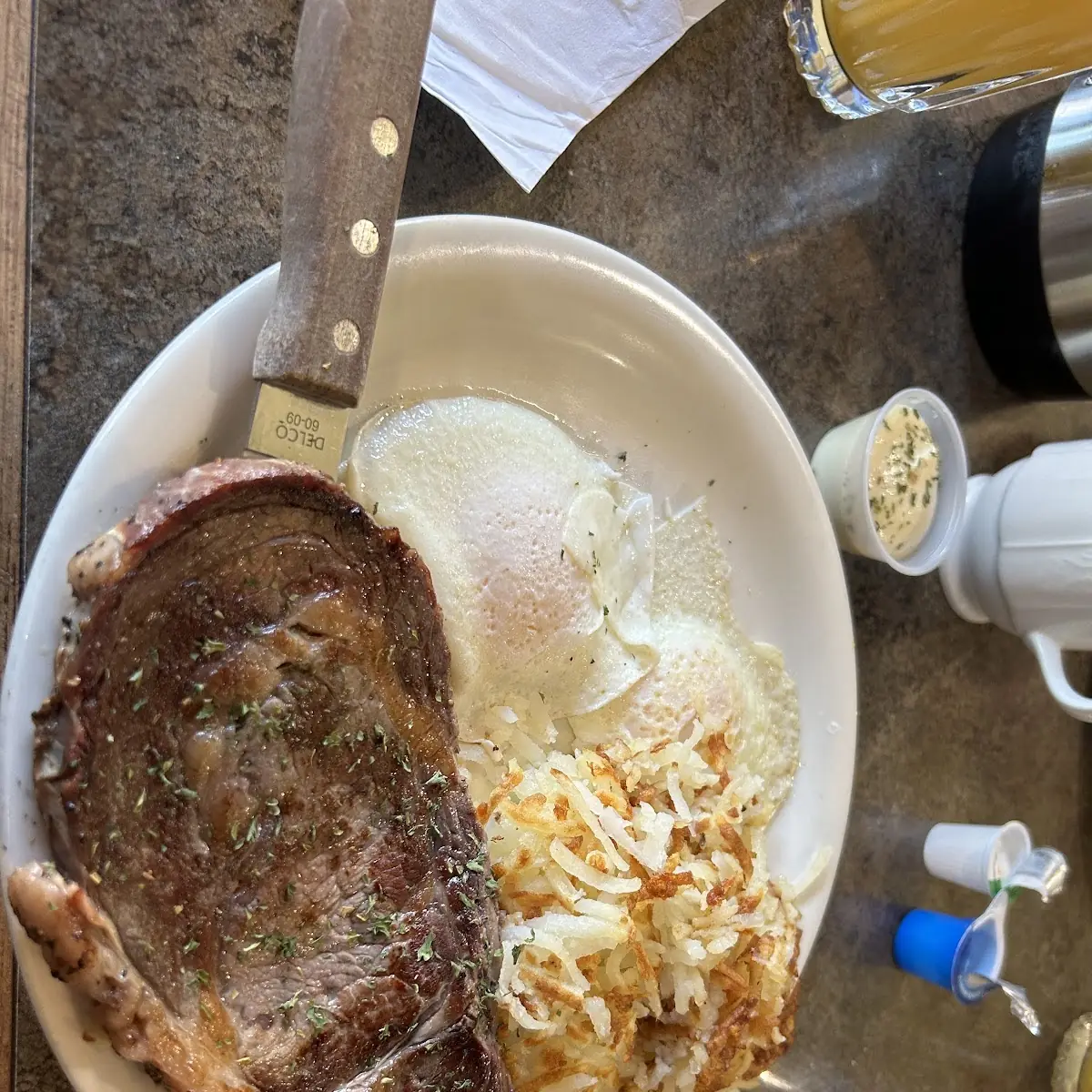 Steak and Eggs